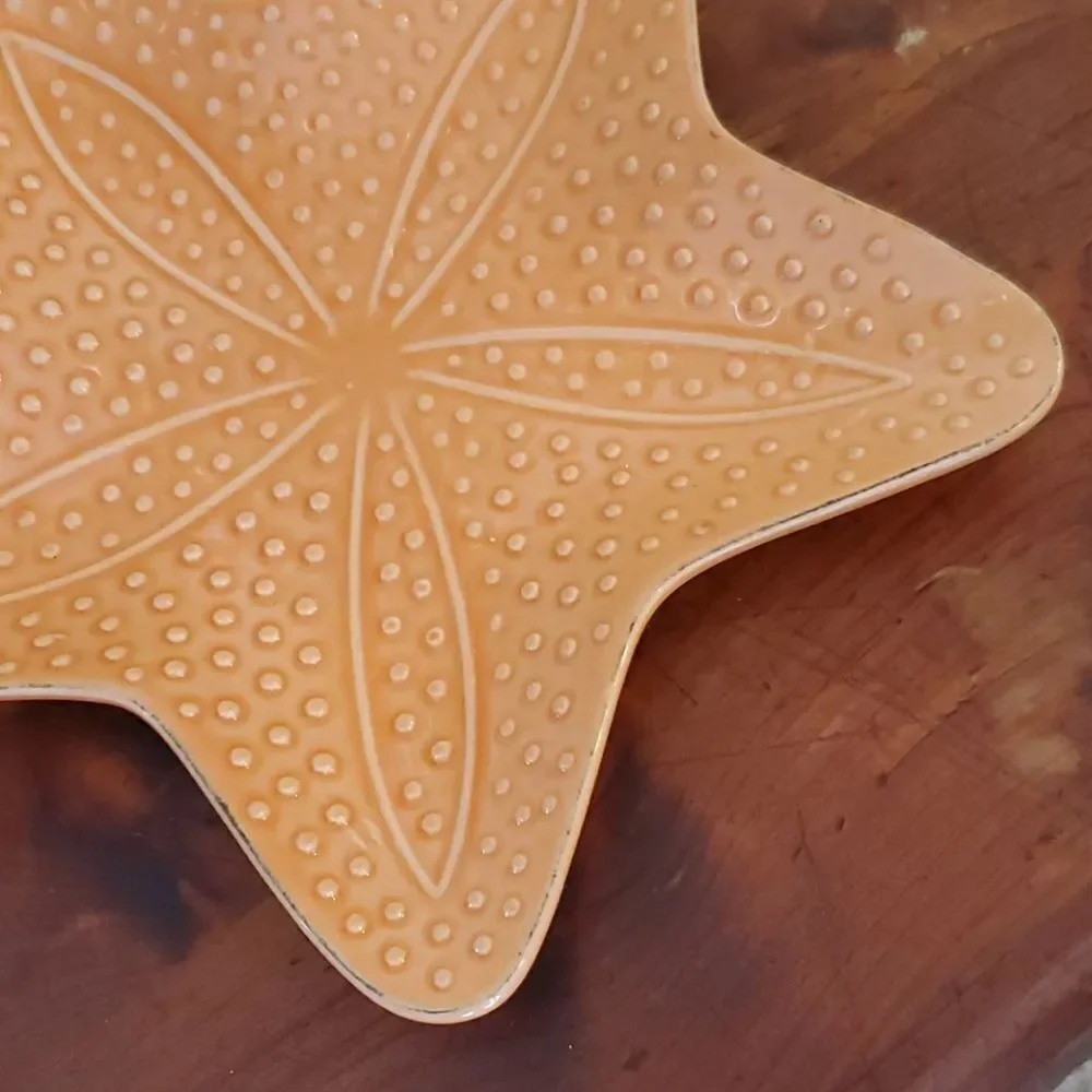Primitive Artisan Starfish Plate